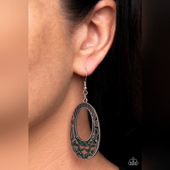 Colorfully Moon Child Earrings - Picture 2 of 2